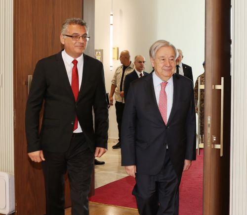 UNSG says he is engaged in helping find a solution in Cyprus