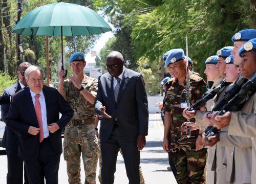 UNSG discusses efforts to advance the peace process in a meeting with Cyprus leaders