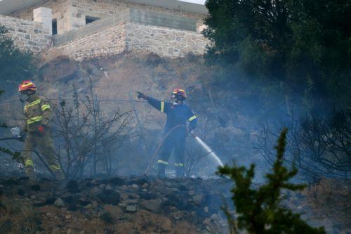 Ανεξέλεγκτη η πυρκαγιά στην περιοχή Ρεθύμνου