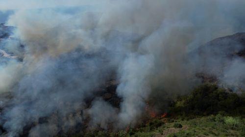 Σε εξέλιξη πυρκαγιά σε δασική έκταση στη Σκύρο