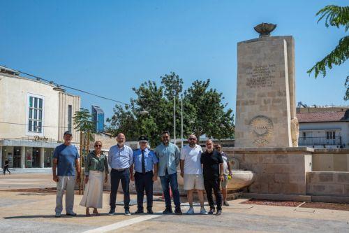 Το έργο ανάπλασης της πλατείας Ηρώων παρέλαβε ο Δήμος Λεμεσού