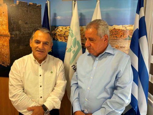 Περιβαλλοντικά ζητήματα συζήτησαν Επίτροπος Περιβάλλοντος - Πρόεδρος ΕΟΑ Πάφου