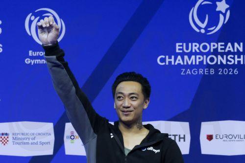 Georgiou wins silver medal on parallel bars at European Championships in Zagreb