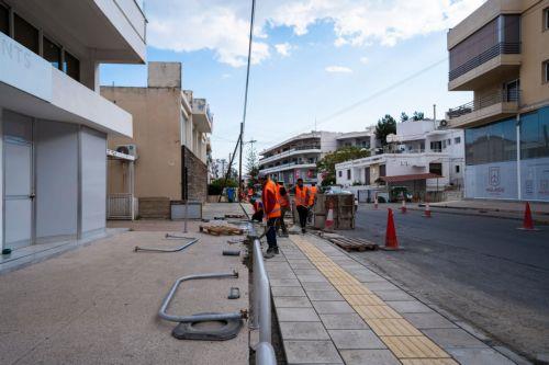 Σημαντική αναβάθμιση δρόμων και πεζοδρομίων, λέει ο Δήμος Λεμεσού