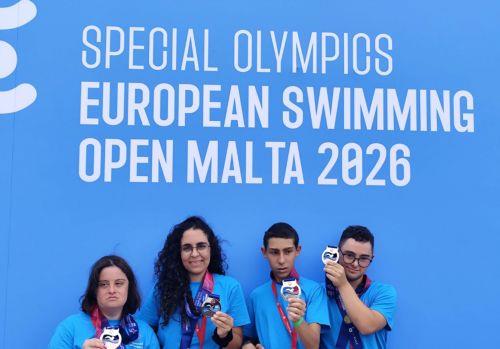 Επιστροφή αθλητών κυπριακής αποστολής από Ευρωπαϊκούς Αγώνες Κολύμβησης Special Olympics στη Μάλτα