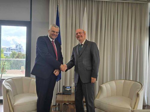 Finance Minister and German Ambassador discuss strengthening bilateral ties