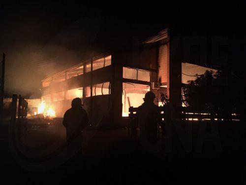Φωτιά σε ξύλινο υποστατικό κοντά στην Ακτή Κυβερνήτη στη Λεμεσό
