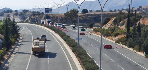 Εργασίες στους αυτοκινητοδρόμους Λευκωσίας-Λεμεσού και Λεμεσού-Πάφου