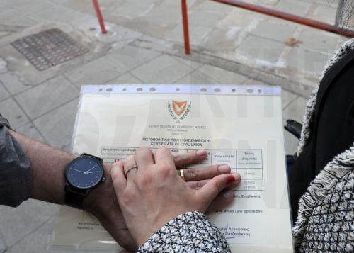 Στο 8,2% των νομικά αναγνωρισμένων ενώσεων τα σύμφωνα συμβίωσης το 2024