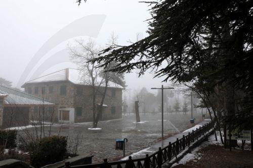 Troodos’ta kar yağışı sürüyor, yağış oranı %31