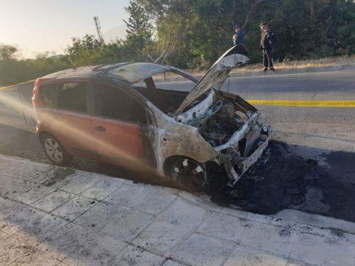 Φωτιά σε φορτηγό όχημα στην Πάφο