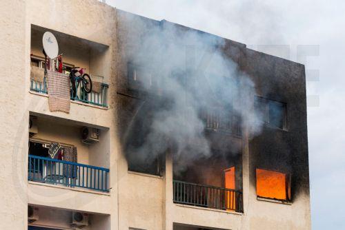 Πυρκαγιά σε διαμέρισμα στη Γεροσκήπου, σώθηκε η ένοικος