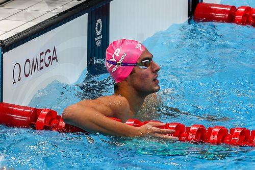 Cypriot swimmer Nikolas Antoniou secures bronze medal in the 100m. freestyle, at the 8th FINA World Junior Swimming Championships 2021