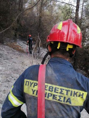 Συγχαρητήρια Ν. Λογγίνου σε μέλος της ΥΘΠ που βοήθησε πρόσωπα που κινδύνευαν από πυρκαγιά