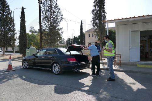 Agios Dometios geçiş noktasındaki genişletme çalışmaları tamamlandı