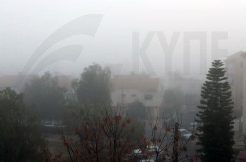 Πυκνή ομίχλη στους δρόμους Πλατρών – Τροόδους και Προδρόμου – Τροόδους