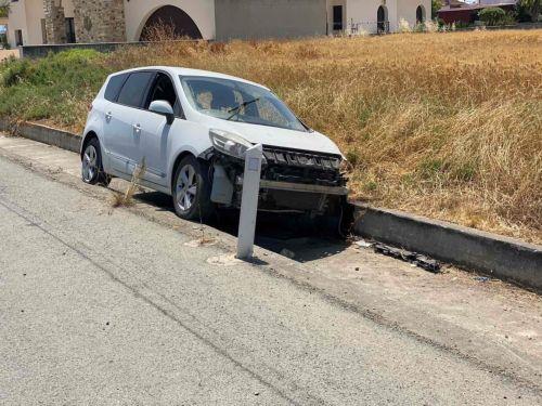 Κρίσιμα 23χρονη μετά από οδική σύγκρουση στην Πάφο