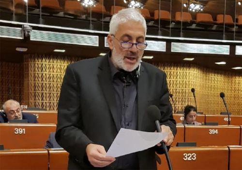 Ο Bουλευτής Κ. Ευσταθίου μίλησε στην ΚΣΣΕ για τον αποκλεισμό του διαδρόμου Λατσίν στο Ναγκόρνο-Καραμπάχ
