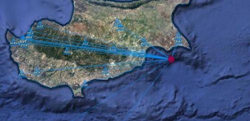 Magnitude 4.3 earthquake strikes off Paphos coast