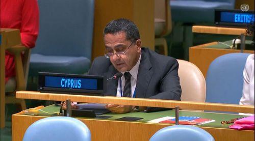Ανάγκη τα κράτη να δεσμευτούν για πλήρη εφαρμογή και συμμόρφωση με τη ΝΡΤ, τόνισε ο Κύπριος Μόνιμος Αντιπρόσωπος στον ΟΗΕ