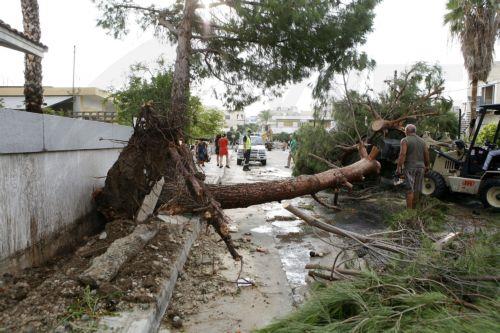 Επί ποδός η Πυροσβεστική λόγω ισχυρών ανέμων, 17 κλήσεις για βοήθεια παγκύπρια