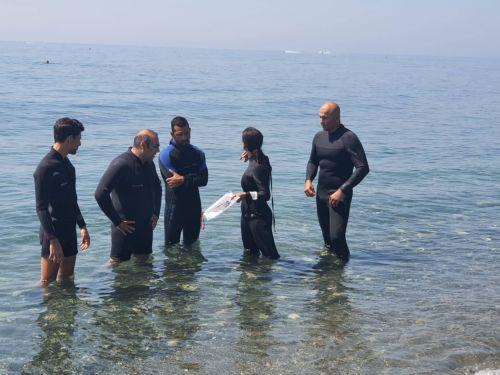 Εγκαινιάστηκε το ενάλιο πάρκο στο αρχαίο λιμάνι της Αμαθούντας, κατάδυση και από Καρούσο