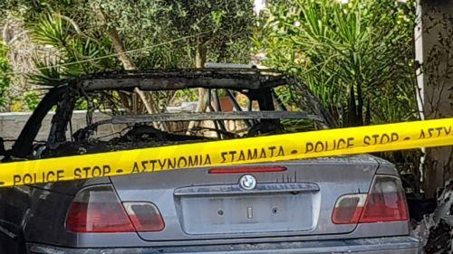 Εμπρησμός οχημάτων στον Άγιο Δομέτιο