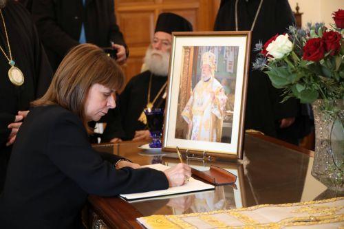 Archbishop Chrysostomos II was a great leader of the Orthodoxy and the Hellenism of Cyprus, President of the Hellenic Republic says