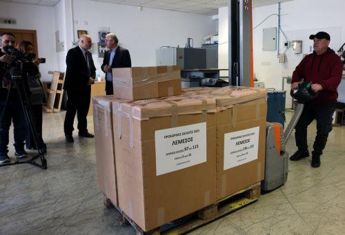 The printing of ballots will be completed on Thursday, official tells CNA