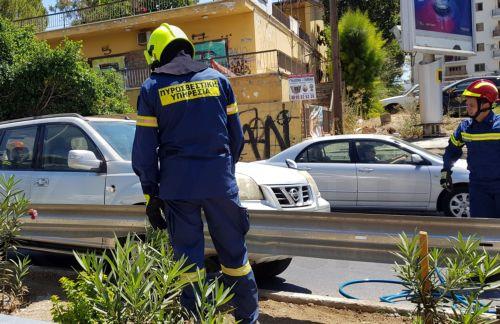 Ανταπόκριση Πυροσβεστικής σε τροχαίο και πυρκαγιές το τελευταίο 24ωρο