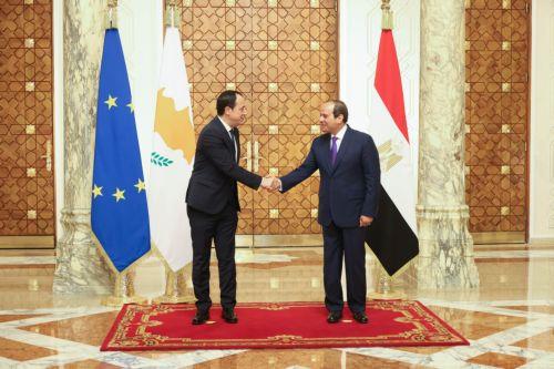 President in Cairo for Cyprus-Greece-Egypt Summit, Cyprus-Egypt Intergovernmental Summit