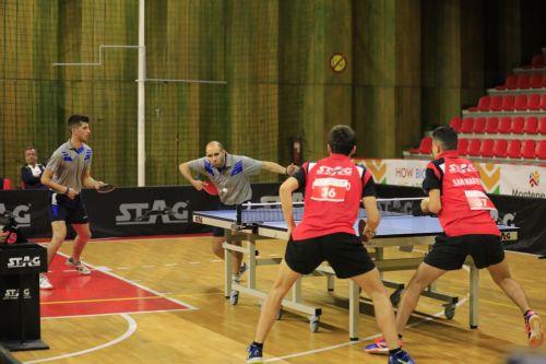 Ευσταθίου και Νέος κατέκτησαν το χάλκινο στο διπλό ανδρών αντισφαίρισης στους Μεσογειακούς