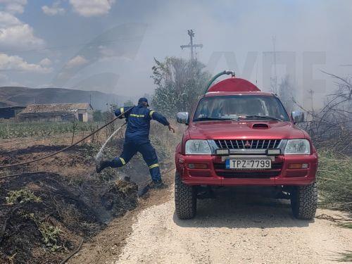 Υπό πλήρη έλεγχο δασική πυρκαγιά στην κοινότητα Αναρίτας