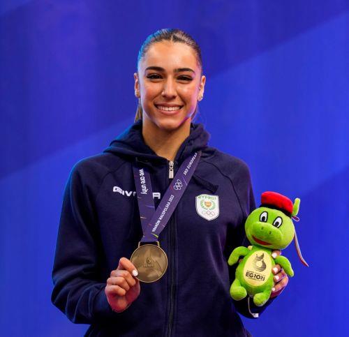 Karateci İrene Kontou Avrupa oyunlarında bronz madalya kazandı