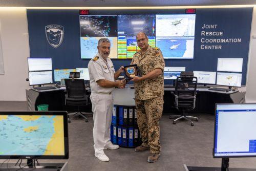 MTF-UNIFIL Commander visits JRCC Larnaca