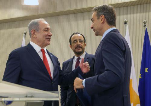 Βούληση για συνέχιση συνεργασίας παρά τις γεωπολιτικές προσκλήσεις εκφράζουν οι ηγέτες Κύπρου-Ελλάδας-Ισραήλ (1)