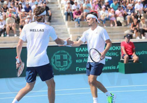 Davis Cup: Αποκλείστηκε η Ελλάδα μετά την ήττα του Τσιτσιπά