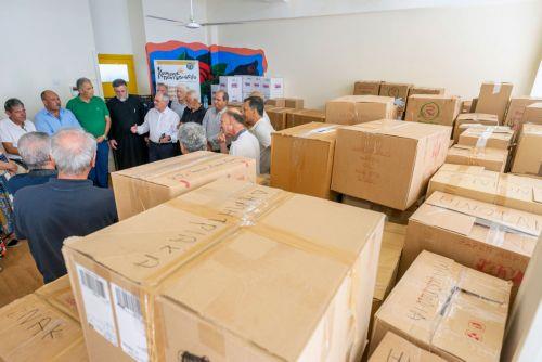 Ανθρωπιστική βοήθεια από τη Λεμεσό προς τους πληγέντες στη Θεσσαλία