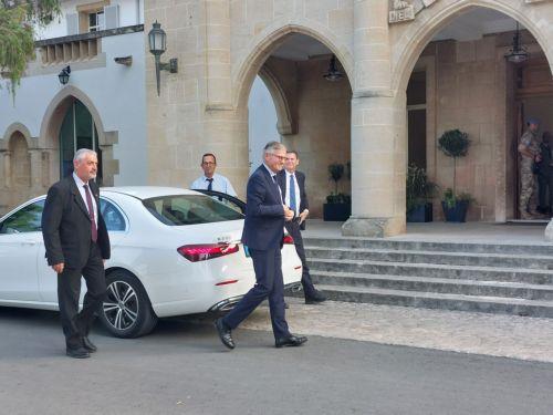 Jean Pierre Lacroix pazartesi günü diplomatik camianın temsilcileriyle görüştü