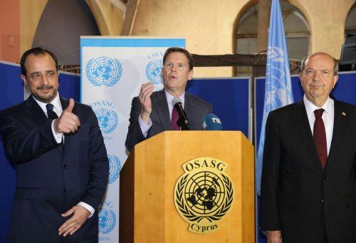 الرئيس خريستوذوليديس يجتمع مع ممثل الأمم المتحدة وهولغوين تتشاور مع تتار اليوم
