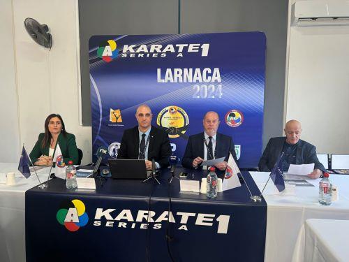 Larnaca plays hosts to WKF’s Karate 1-Series A