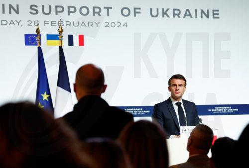 Την αναβάθμιση της στρατιωτικής βοήθειας προς Ουκρανία ανακοίνωσε ο Μακρόν