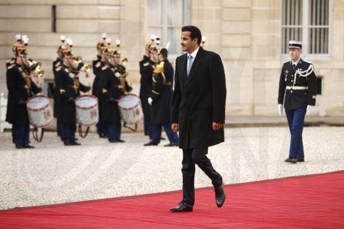 Emir of Qatar arrives in Cyprus for official visit