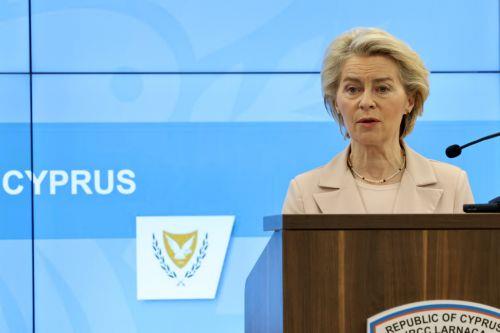 Komisyonu Başkanı Ursula von der Leyen: Kıbrıs’tan Gazze için yola çıkan ilk gemi umut sembolüdür
