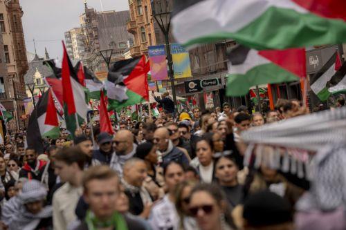 Διαδήλωση στο Μάλμε κατά της συμμετοχής του Ισραήλ στη Γιουροβίζιον