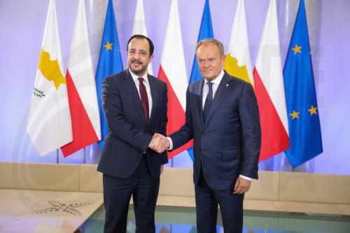 Κυπριακό, Μεταναστευτικό συζήτησε ο ΠτΔ με Πολωνό Πρωθυπουργό