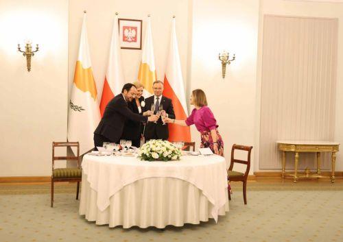 Cumhurbaşkanı: Kıbrıs ve Polonya arasındaki ikili ilişkilerin güçlendirilmesi için büyük potansiyel mevcut