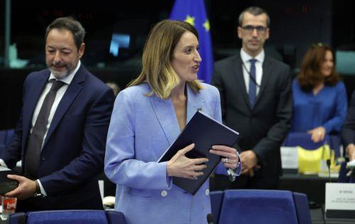 Cyprus issue is a European issue, Metsola said addressing the EP plenary