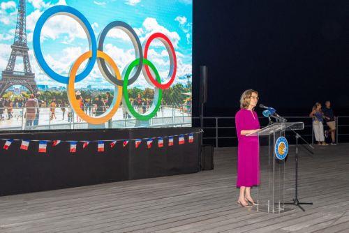 For the first time a live broadcast of the Olympics opening ceremony in Limassol