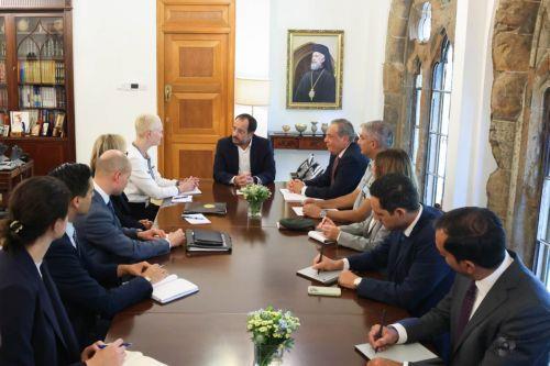 Cyprus President and US official discuss further cooperation in defence sector